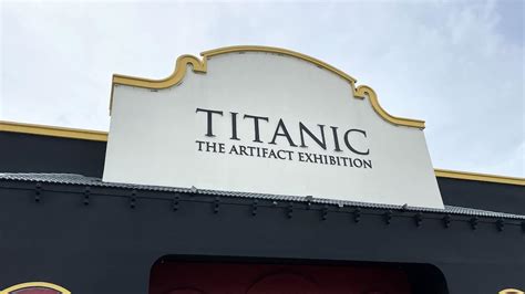 Titanic The Artifact Exhibition Orlando - What the Redhead said