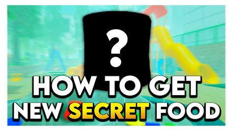 How To Get NEW SECRET FOOD In Secret Staycation On Roblox YouTube