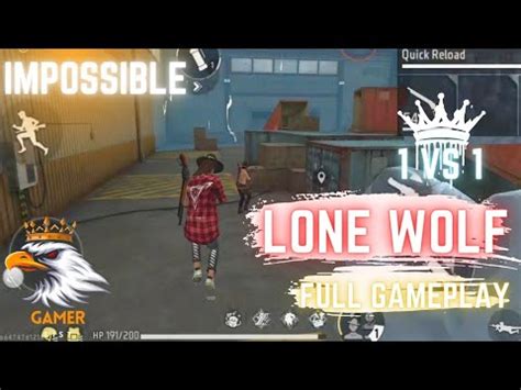 Free Fire Lone Wolf Gameplay Lone Wolf Gameplay Free Fire Free Fire