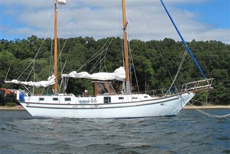 1991 Bruce Roberts 43 Spray Fiberglass Ketch Sail Boat For Sale