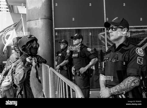 August 11 2018 Toronto Canada Stop The Hate Anti Racism Rally