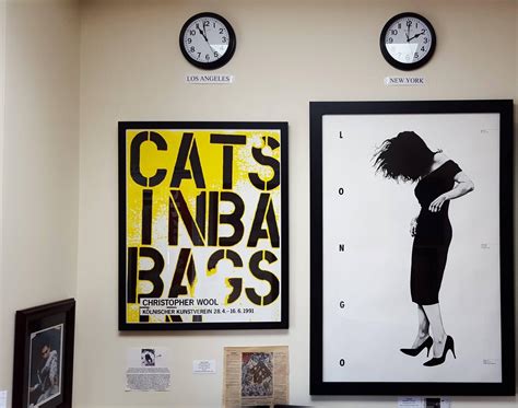 Christopher Wool Kölnischer Kunstverein Cats In Bags Bags In River