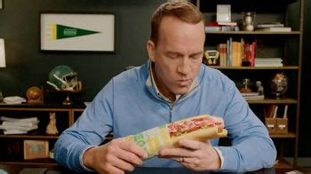 Subway Tv Spot Leyenda Con Peyton Manning Ispot Tv