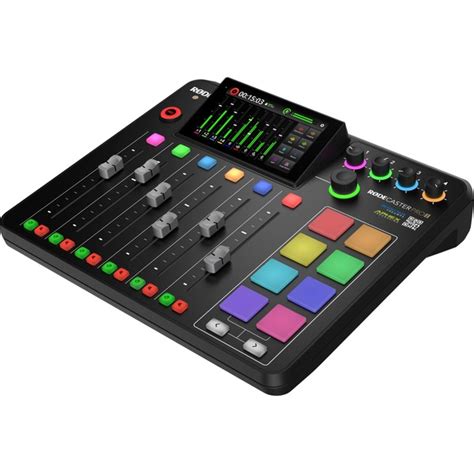 Rode Microphones Rodecaster Pro Ii Table De Mixage Noir Usb C