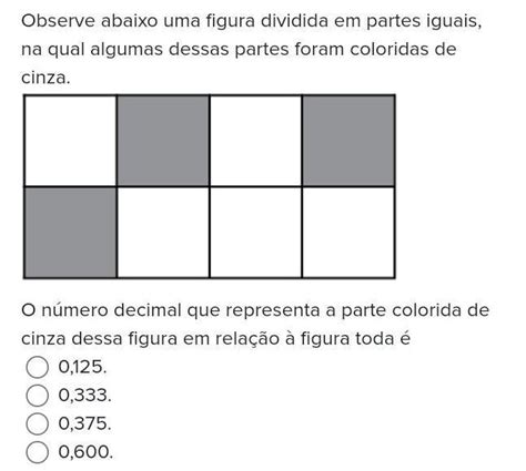 Observe Abaixo Uma Figura Dividida Em Partes Iguais Na Qual Algumas