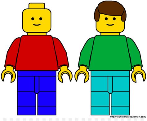 Lego Minifigure Template