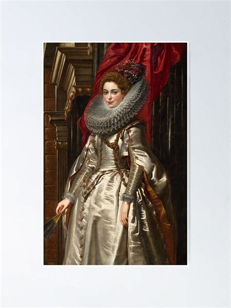 Marchesa Brigida Spinola Doria By Peter Paul Rubens Poster For Sale