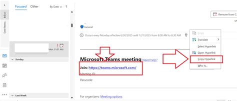 How to copy Teams meeting link embedded in meeting invitation in ...