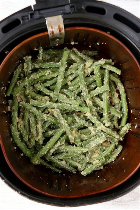 Air Fryer Parmesan Green Beans Kitchen Divas