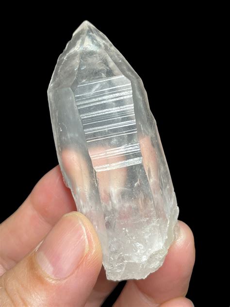 60mm Raw Lemurian Seed Quartz Master Healer From Diamantina Mine Brazil