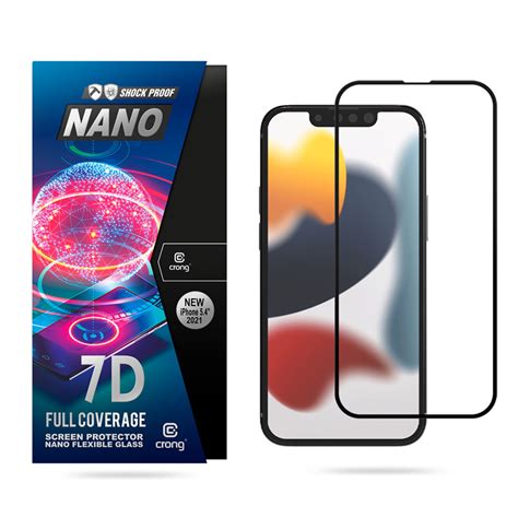 Crong 7D Nano Flexible Glass Niepękające szkło hybrydowe 9H na cały