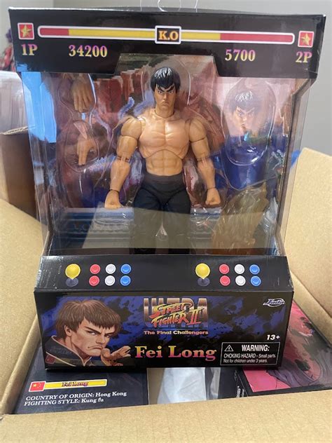 2023 Jada Action Figure Street Fighter Fei Long | Paulmartstore