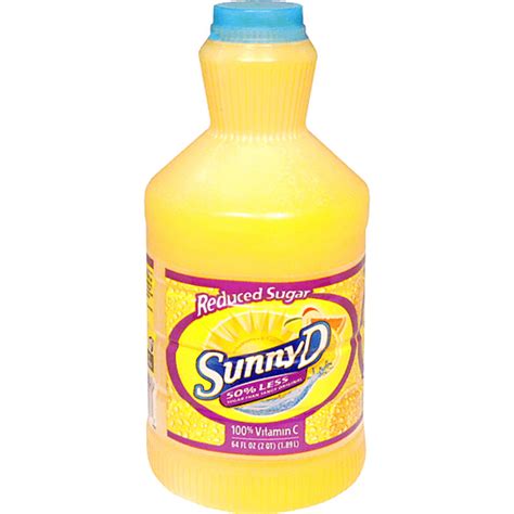 Sunny Delight Citrus Punch Reduced Sugar Juice And Lemonade Sun Fresh
