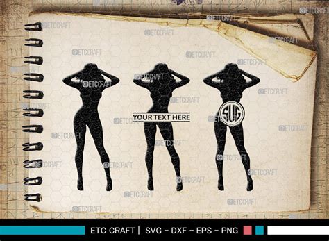 Sexy Woman Monogram Sexy Woman Silhouette Sexy Woman Svg Sexy Lady Svg Sexy Girl Svg