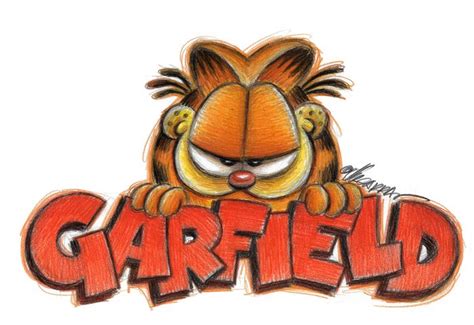 Garfield Original Drawing Joan Vizcarra Pencil Art Catawiki