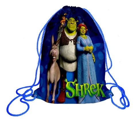 60 Morralito Dulcero Bolo Fiesta Infantil Shrek Envío gratis