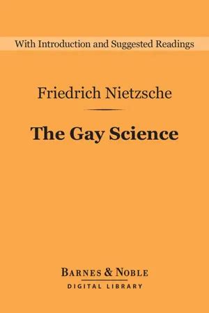 PDF The Gay Science Barnes Noble Digital Library By Friedrich Nietzsche EBook Perlego