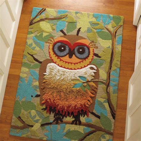 My Owl Barn Give A Hoot Rug