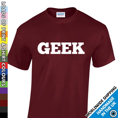 Mens Geek T Shirt