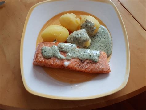 Lachs mit Dill Sahnesoße Rezept mit Bild kochbar de