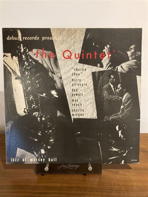 Lp 国内盤the Quintet Jazz At Massey Hall Dizzy Gillespie Charles Mingus Charlie Parker Bud Powell