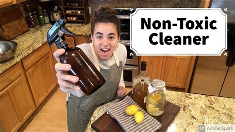 Homemade All Purpose Non Toxic Cleaner YouTube