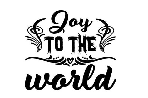 Joy to the World Svg Graphic by BD Design Shop 77 · Creative Fabrica