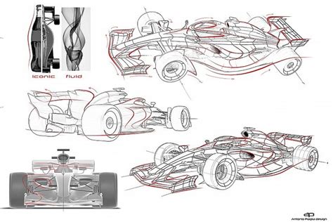 Formula 1 reveals full details of 2021 car design concepts - F1 ...