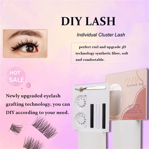 Diy Eyelash Clusters Kit Lashvenders