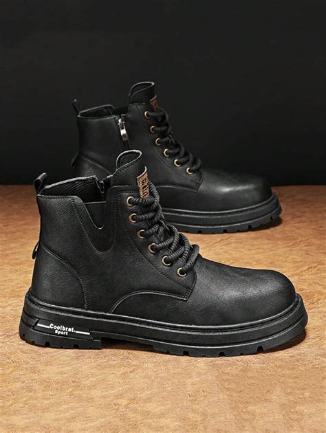 Botas De Motocicleta Para Hombres De Alta Calidad Con Estilo Moderno Y