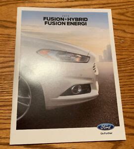 2015 Ford Fusion Energi Brochure