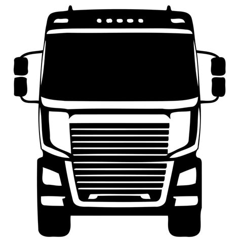 modern truck front view | Moderno, Vector, Vistas