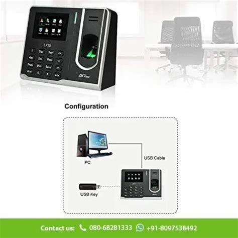 Zkteco Lx Biometric Fingerprint Time Attendance Device For