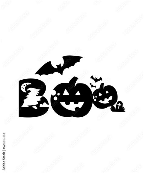 boo svg, happy halloween svg, halloween svg free, witch svg, spooky svg ...