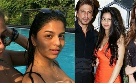 OMG! Suhana Khan look like a male in her pic without makeup.See here ...