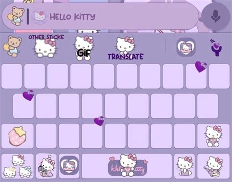 💭Клавиатура Hello Kitty!💭 | Teclados para celular, Imagenes para ...