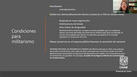 Advierten mayor participación de militares en tareas civiles en América Latina Gaceta UNAM