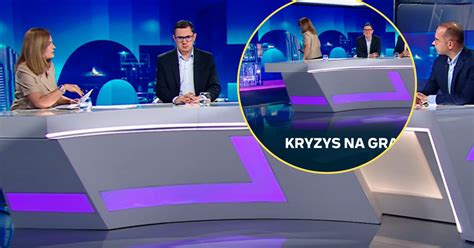 Dziennikarka opuściła studio Polsat News Zaczęła przepraszać Plejada pl