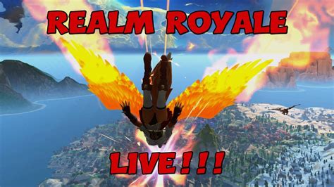 Trying To Save Realm Royale Reforged Realm Royale Reforged LIVE YouTube