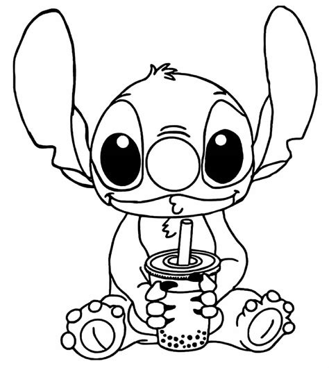 Desenhos Do Stitch Para Colorir Bora Colorir