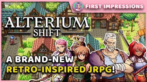 THE NEXT BIG JRPG Alterium Shift Demo First Impressions YouTube