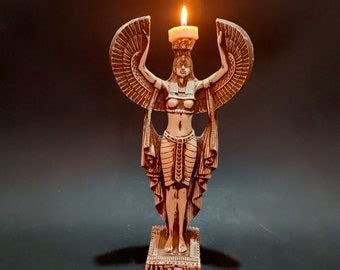 Egyptian Candlestick Etsy