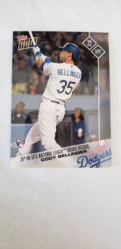 2017 TOPPS NOW 39TH HOME RUN CODY BELLINGER RC EBay