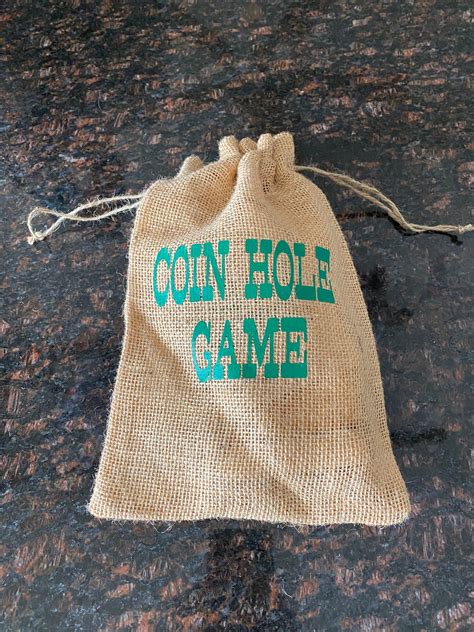 Coin hole board game | Etsy