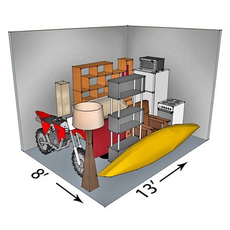 10X25 Storage Unit | Dandk Organizer