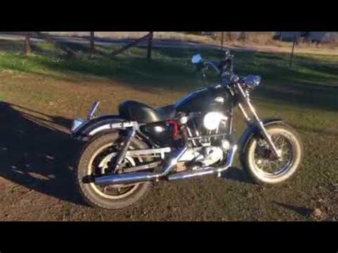 1983 Harley Davidson Xlx 61 1000cc Ironhead Sportster Walkaround YouTube