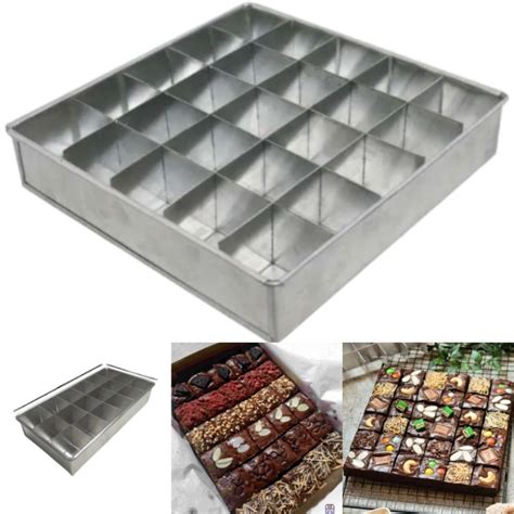 Jual Aneka Loyang Sekat Brownies Alumunium Shopee Indonesia