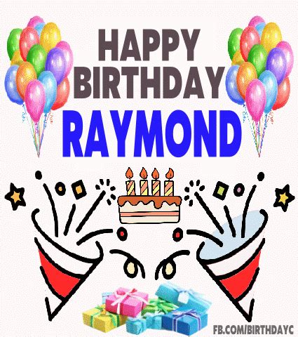 Happy Birthday RAYMOND Gif | Birthday Greeting | birthday.kim