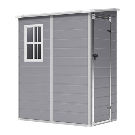 latitude run plastic outdoor garden storage shed wayfaircouk