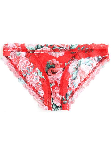 Hanky Panky Holiday Blossom Brazilian Bikini Brief Uk Tights